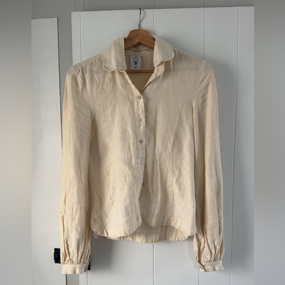 Sondeflor Fitted Sophie Top with Detachable Collar - Picture 2 of 3